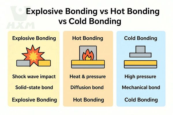 Cold Clad Explosive Bonding Vs Hot Bonding Vs Cold Bonding | Clad Plate ...