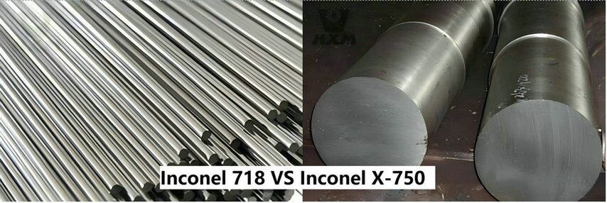 Factory product images of Inconel 718 alloy and Inconel X-750 alloy. Factory product images of Inconel 718 alloy and Inconel X-750 alloy.