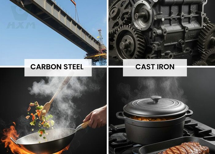 Carbon Steel Vs Cast Iron: Industrial Applications, Properties & Cost ...
